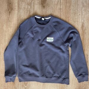 REI Women’s Blue Raglan Crewneck Sweatshirt size Medium